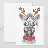 Invitation Idée cadeau de Noël moderne (Devant / Derrière)