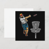 Invitation Idée cadeau superbe Jésus Disc Golf (Devant / Derrière)