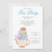 Invitation Idées de la fête du thé pour femmes du printemps (Devant)