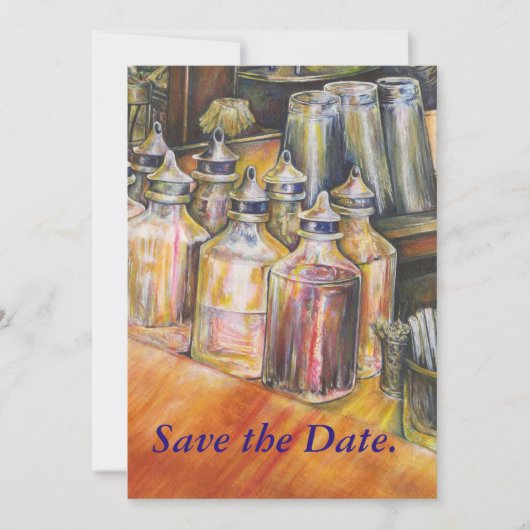 Invitation Idéographie de la lumière dorée (Devant)