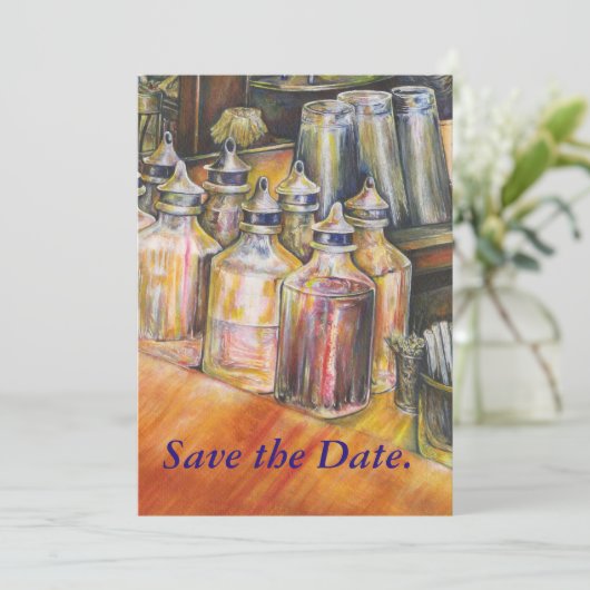 Invitation Idéographie de la lumière dorée (Debout devant)