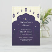 Invitation Iftar | Belle invitation à l'iftar (Debout devant)