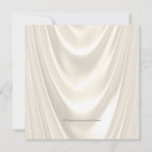 Invitation Iivoire et Croix rose première communion Parties s (Dos)