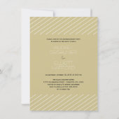 Invitation Il a demandé et elle a dit oui ! Partie de (Dos)