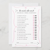 Invitation Il a dit qu'elle a dit & Est-ce qu'elle préfère jo (Devant)