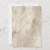 Invitation Il A Dit Qu'Elle A Dit Eucalyptus Fête des mariées (Dos)