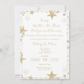 Invitation Il a été écrit dans les étoiles adoption douche (Devant)