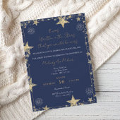 Invitation Il a été écrit dans les étoiles adoption douche