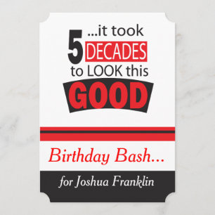 Invitation Il a fallu cinq décennies pour voir ça