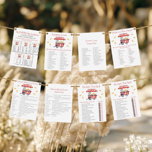 Invitation Il a posé la Question ! Jeu pour Baby Shower