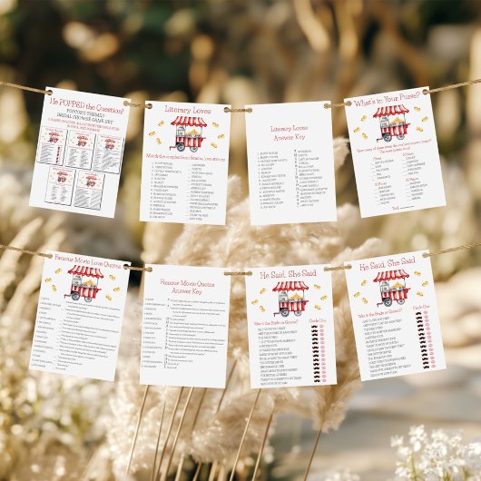 Invitation Il a posé la Question ! Jeu pour Baby Shower