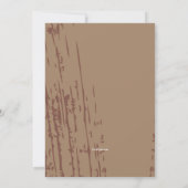 Invitation Il aime cuisiner la Fête des mariées des couples (Dos)