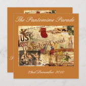 Invitation Il est derrière vous ! (Devant / Derrière)