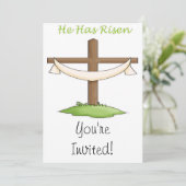 Invitation Il est devenu Cross (Debout devant)