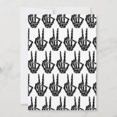 Invitation Il est mauvais deux l'anniversaire de l'Halloween  (Dos)