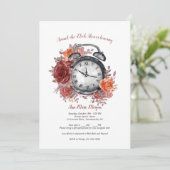 Invitation Il est presque temps autour de la Fête des mariées (Debout devant)