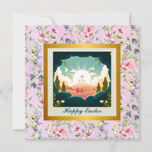 Invitation Il est ressuscité et célébration du dimanche de la