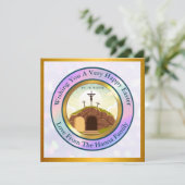 Invitation Il est ressuscité et célébration du dimanche de la (Debout devant)