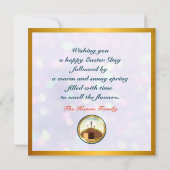 Invitation Il est ressuscité et célébration du dimanche de la (Dos)