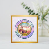 Invitation Il est ressuscité et célébration du dimanche de la (Debout devant)