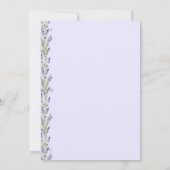 Invitation Il est ressuscité Pâques chrétien (Dos)