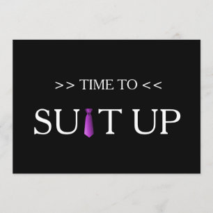 Invitation Il est temps d'adapter le Arrière - plan noir pour