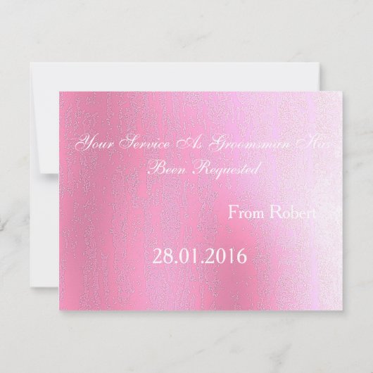 Invitation Il est temps d'ajouter un flou de Cravate rouge Ar (Dos)