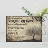 Invitation Il est temps de développer des racines Arbre maria (Debout devant)