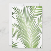 Invitation Il est temps de faire la fête comme un Ananas (Dos)