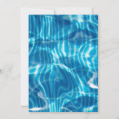 Invitation Il est temps de faire une fête de billard (Dos)