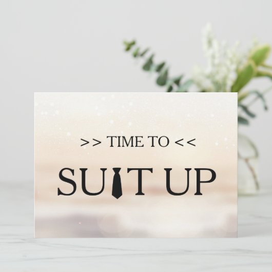 Invitation Il est temps de répondre à l'invitation des Arrièr (Debout devant)