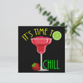 Invitation Il est temps de se calmer (Debout devant)