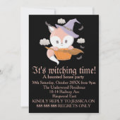 INVITATION IL EST TEMPS DE VOIR HALLOWEEN PARTY (Devant)