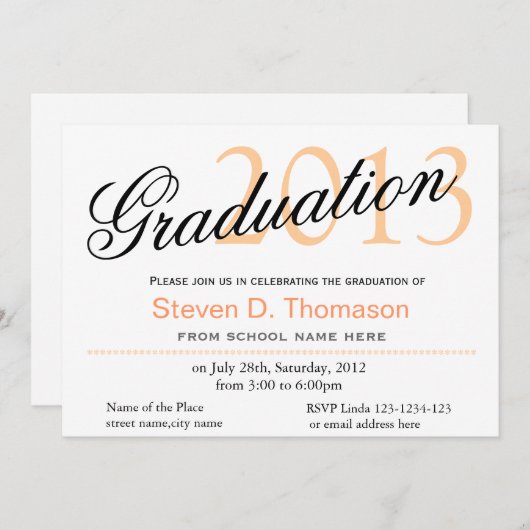 Invitation Il est temps de voler classique, élégant annonce d (Devant / Derrière)