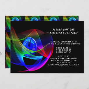 Invitation Il est temps d'une fête de la Saint-Sylvestre, ZPR