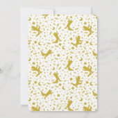 Invitation Il est un Wild One - 1er Anniversaire Gold Crown (Dos)