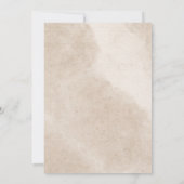 Invitation Il était une fois un Baby shower d'animaux de bois (Dos)