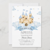 Invitation Il était une fois un château de conte de fées de t (Devant)