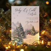 Invitation Il fait froid à l'extérieur de Winter Wonderland