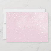 Invitation Il fait froid à l'extérieur Elephant Winter Girl B (Dos)