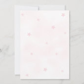 Invitation Il fait froid dans le Baby shower extérieur (Dos)