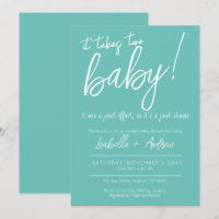 Il Faut Deux Efforts Conjoints De Baby shower Coed