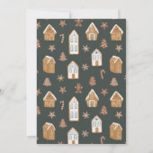 Invitation Il faut un Baby shower de garçon de village (Dos)