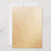 Invitation Il faut un Baby shower d'hiver neige du village (Dos)