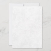 Invitation Il L'A Fait 2025 Graduation Budget Journal Photo (Dos)