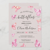 Invitation Il lui donne de la Fête des mariées pour les papil (Devant / Derrière)