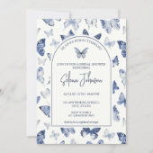 Invitation Il lui donne des papillons | FÊTE DES MARIÉES (Devant)