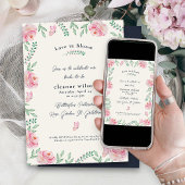 Invitation Il Me Donne Des Butterfies De La Fête des mariées 