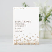 Invitation Il me donne des papillons dans le ventre Réception (Debout devant)