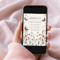 Il Me Donne Des Papillons Fête des mariées Boho